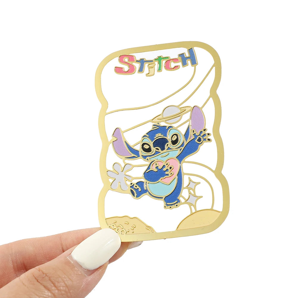 Cute Stitch Bookmark – Disney Fan Gift, Kawaii Book Page Clip for Kids and Friends