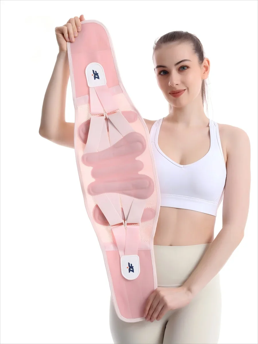 Adjustable Back Support Belt, Lumbar Support Breathable Lower Back Brace for Sciatica, Scoliosis, Herniated Disc Relief