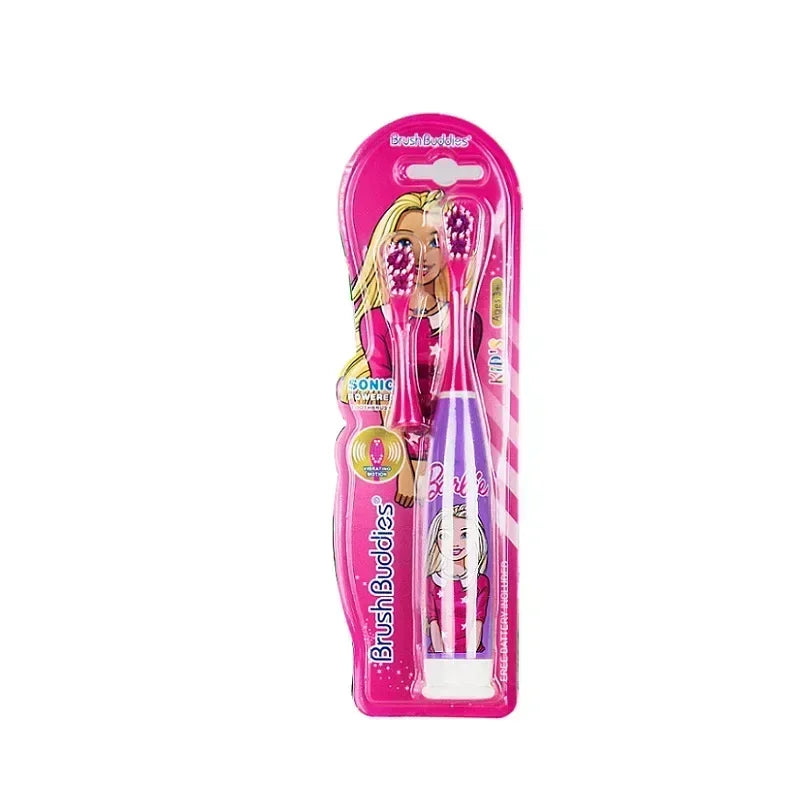Children Sonic Electric Toothbrush, Cartoon Teeth Whitening, Soft Bristle, Waterproof, Automatic Oral Cleaning, Lazy Dental Care