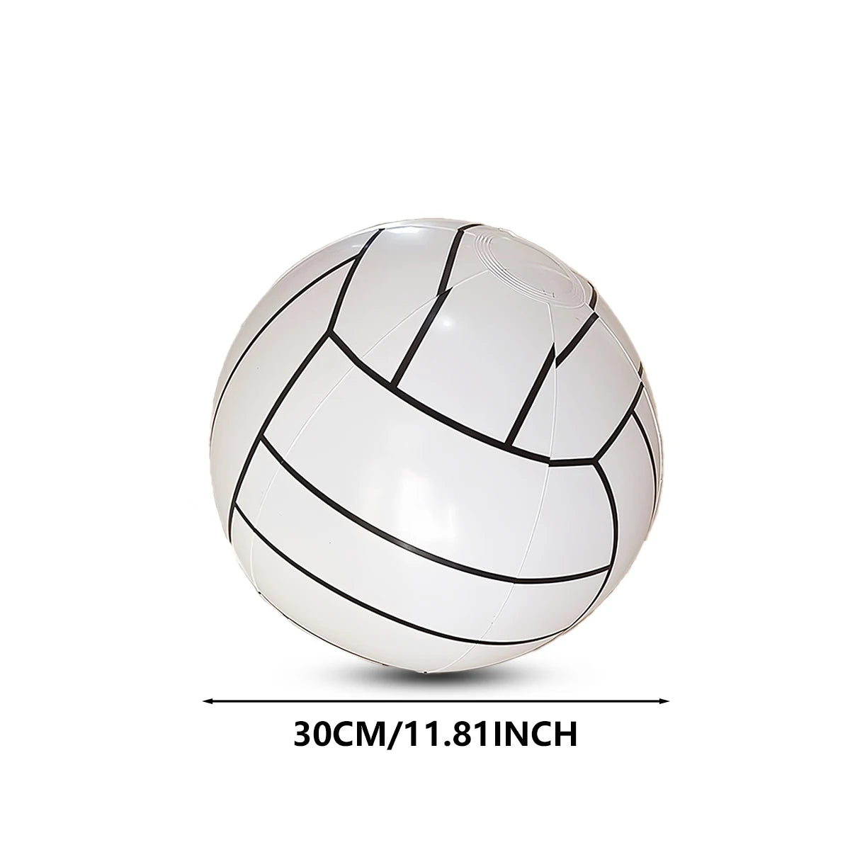 Thickened PVC Inflatable Football, Beach Ball, and Basketball for Water Pool Party Toys