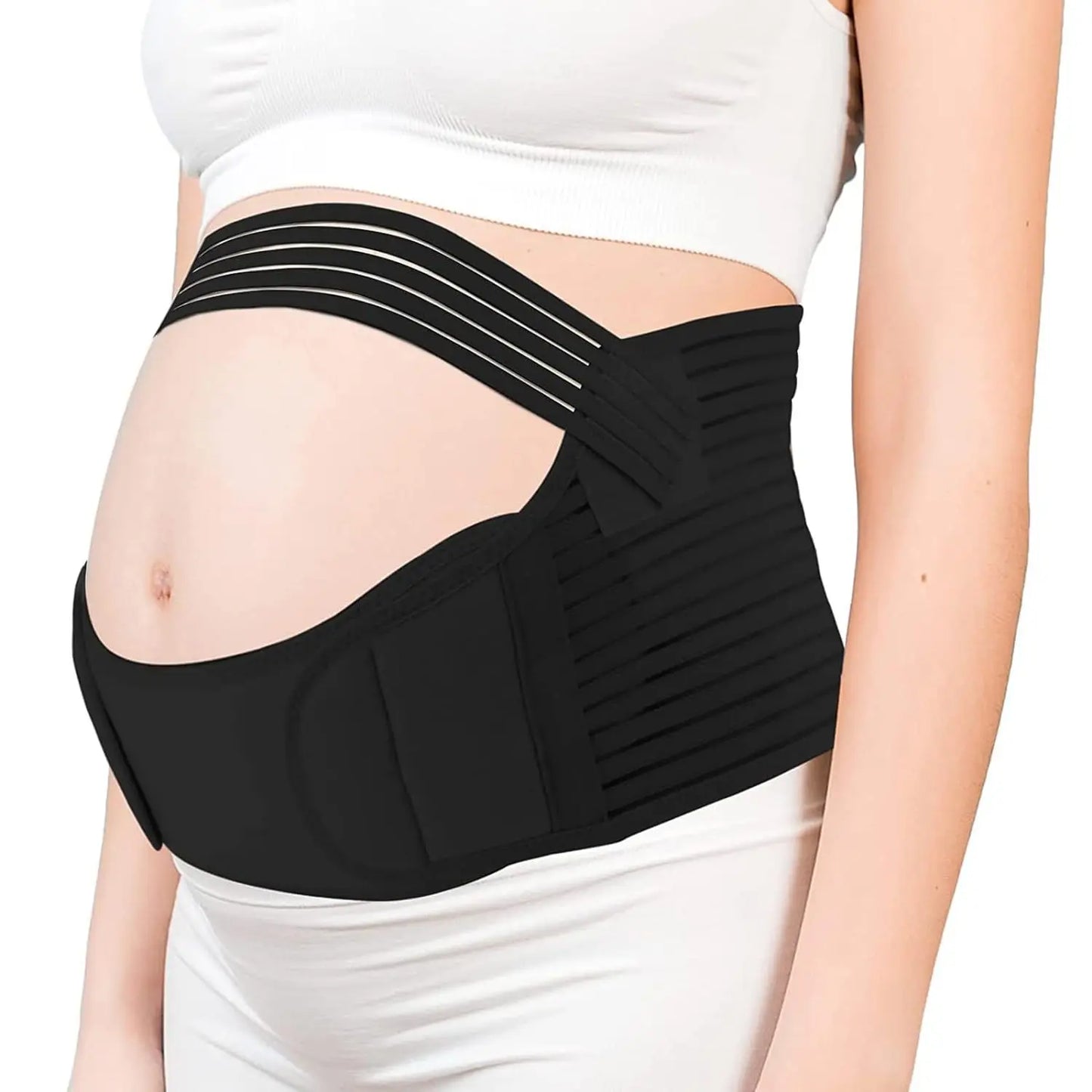 Pregnant Women Support Belly Band, Adjustable Waist Care Maternity Abdomen Brace Protector