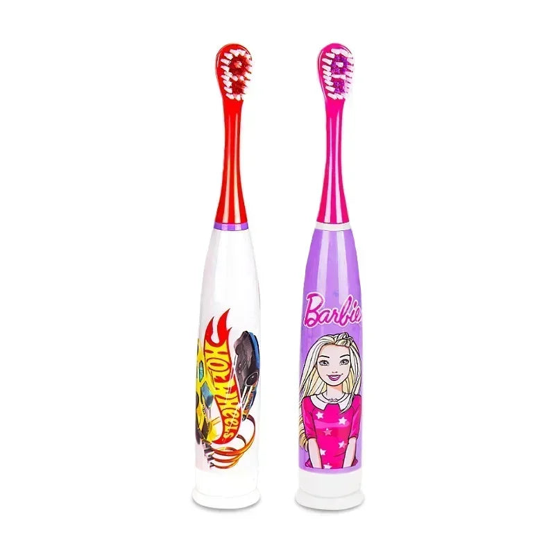 Children Sonic Electric Toothbrush, Cartoon Teeth Whitening, Soft Bristle, Waterproof, Automatic Oral Cleaning, Lazy Dental Care
