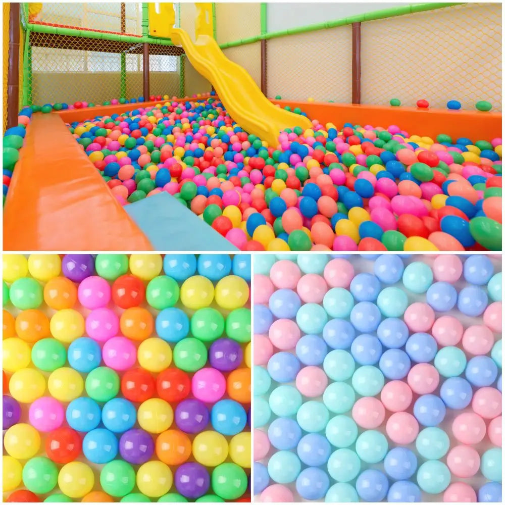 100 Pcs Colorful Soft Water Balls – Eco-Friendly Stress Relief Air Balls for Pool, Ocean Wave Play, Baby & Children’s Toy