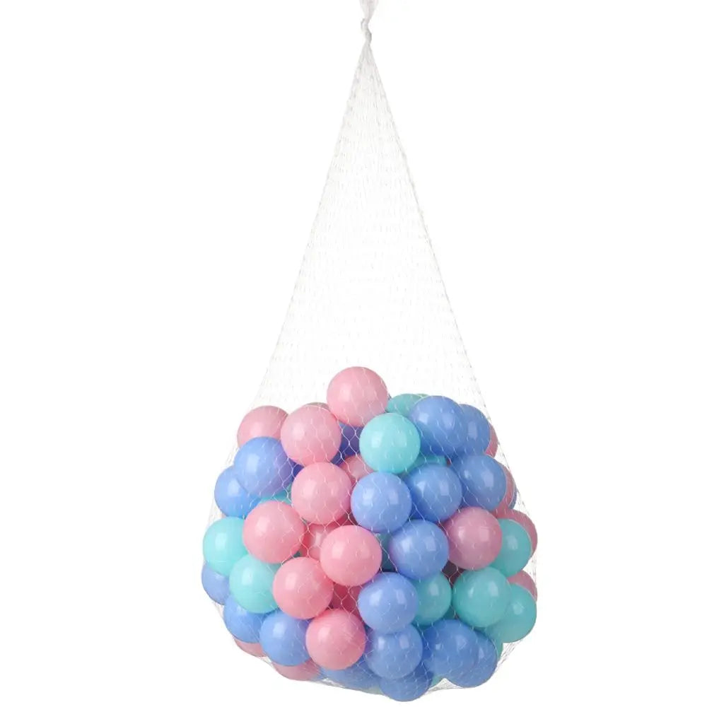 100 Pcs Colorful Soft Water Balls – Eco-Friendly Stress Relief Air Balls for Pool, Ocean Wave Play, Baby & Children’s Toy