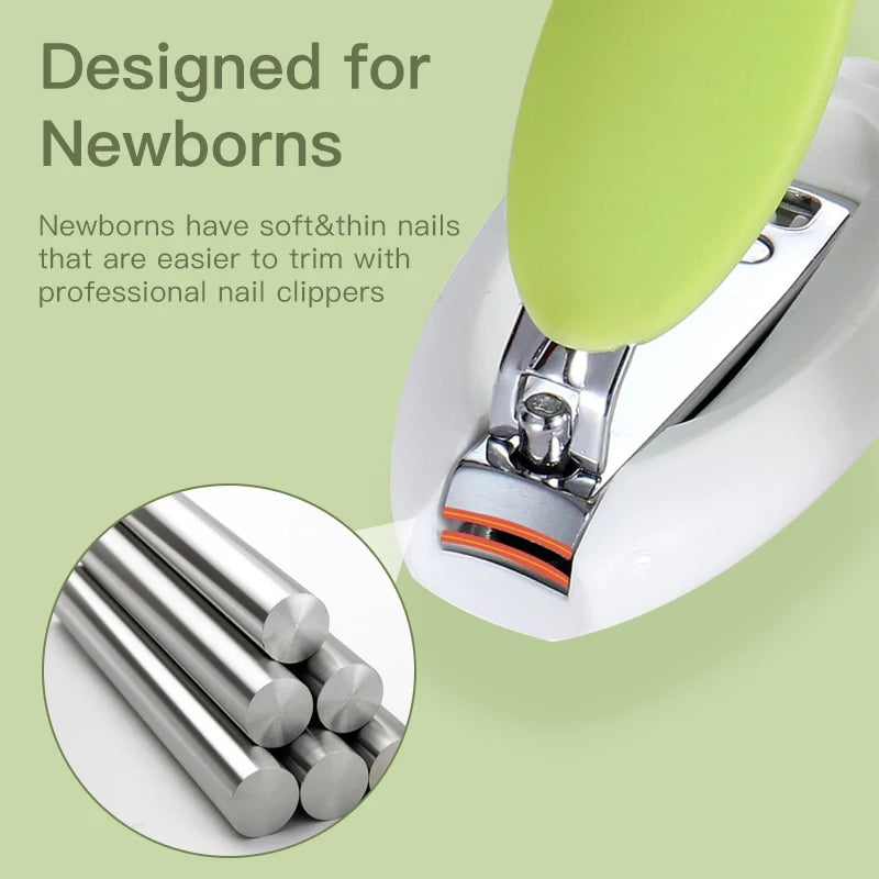 Anti-Clip Mini Small Infant Baby Nail Clippers, Healthcare Kids Finger Nail Cutter Scissors