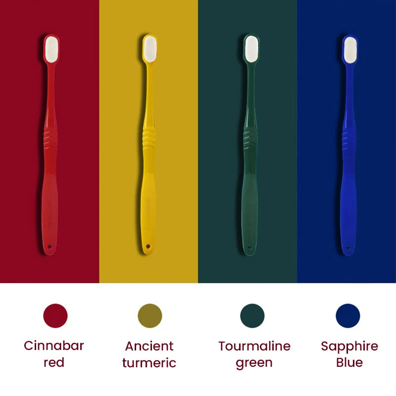 Japanese Million Hair Toothbrush, Soft Bristles, Super Fine, for Adults, Children, Pregnant Women, Moon Special