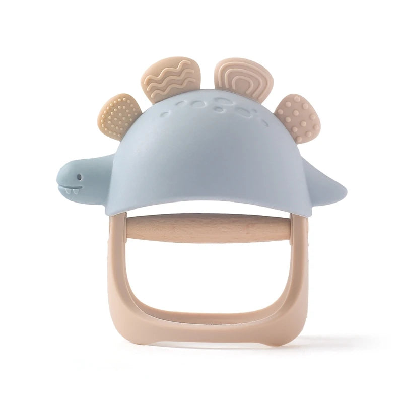 1PC Baby Silicone Training Toothbrush BPA Free Animal Koala Teether Chew Toy Teething Ring Infant Baby Accessory