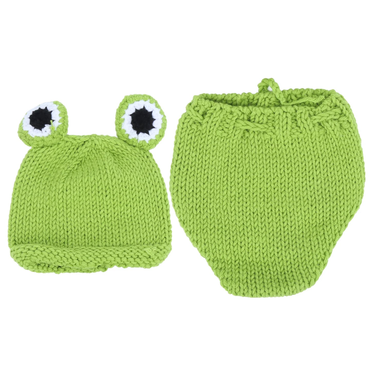 Newborn Baby Hat and Pants Photography Prop Outfit for 0-6 Months Old Baby