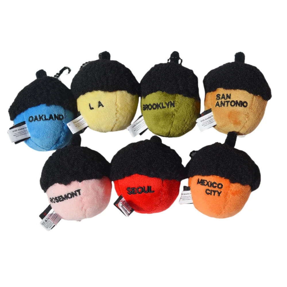 Kpop Idol J-Hope Acorn Plush Keychain, Concert Fans Collection Pendant Gift
