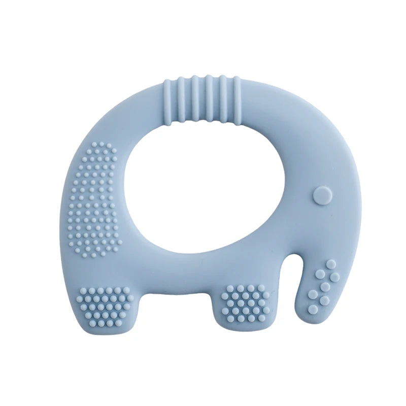 1PC Baby Silicone Training Toothbrush BPA Free Animal Koala Teether Chew Toy Teething Ring Infant Baby Accessory