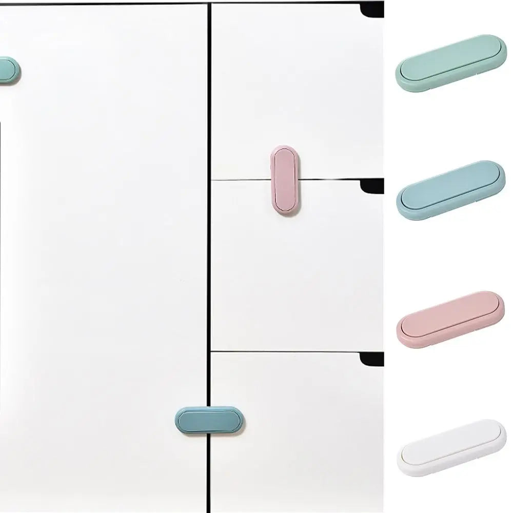 Protection Equipment Baby Safety Locks Plastic Solid Color Slot Locks Straps Children Security Protector Multipurpose