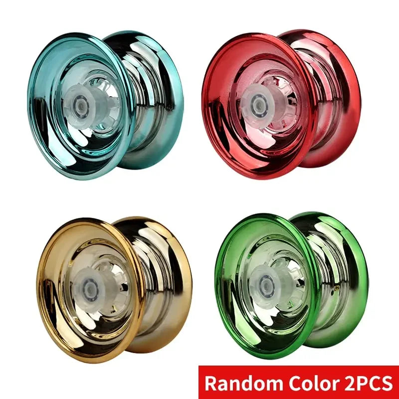 Exquisite Alloy Yoyo Ball - Beginner Dead Sleep and Live Sleep Yo-Yo, Competitive Combination Set