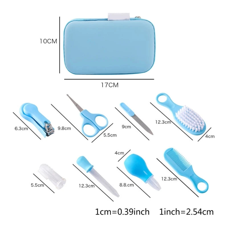 Convenient Baby Care Kit - Must-Have Accessories for Infants & Toddlers - Head Brush & Hair Comb for Gentle Cleaning and Trimming (A2UB)