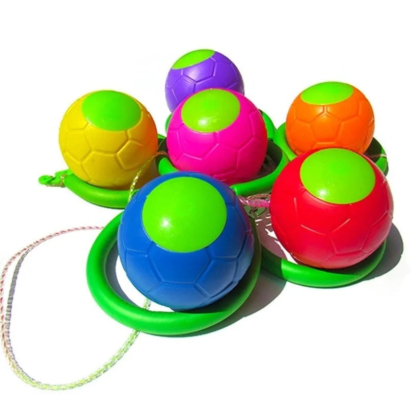 Skip Ball – Outdoor Fun Toy for Exercise, Coordination, and Balance, Classical Playground Jumping Ball