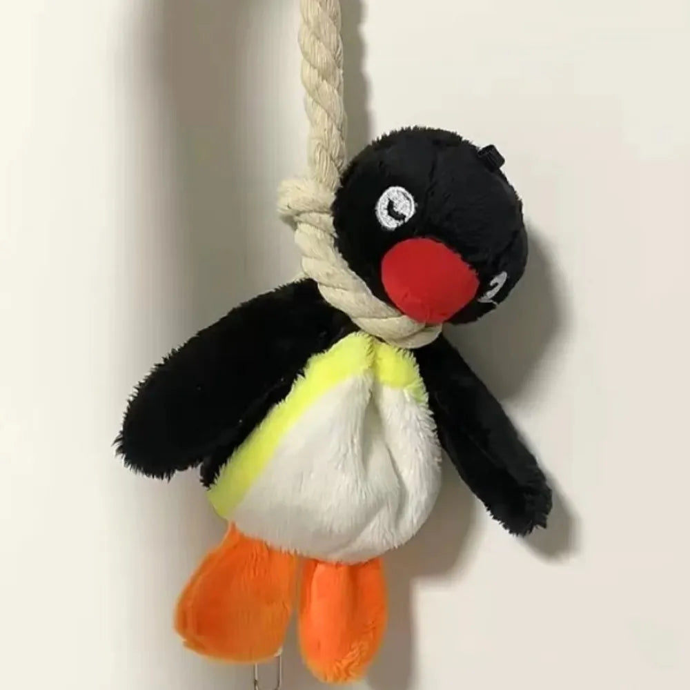 16cm Lovely Penguin Plush Keychain, Cute Doll Backpack Pendant for Girls and Women