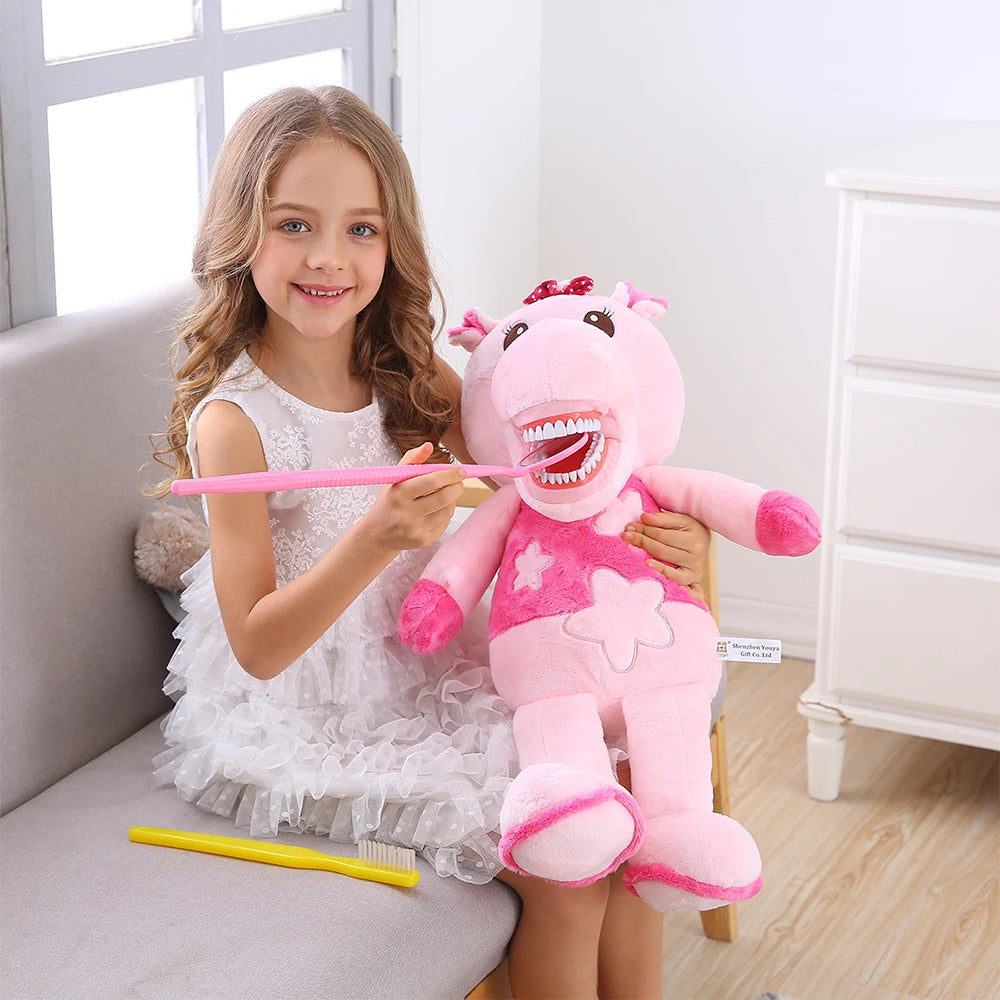 Dental Plush Toy Accessories, Big Toothbrush, Large Anti-Fog Mirror, Toys, Dental Stuffed Toys, Plush Dolls, Kids Gifts