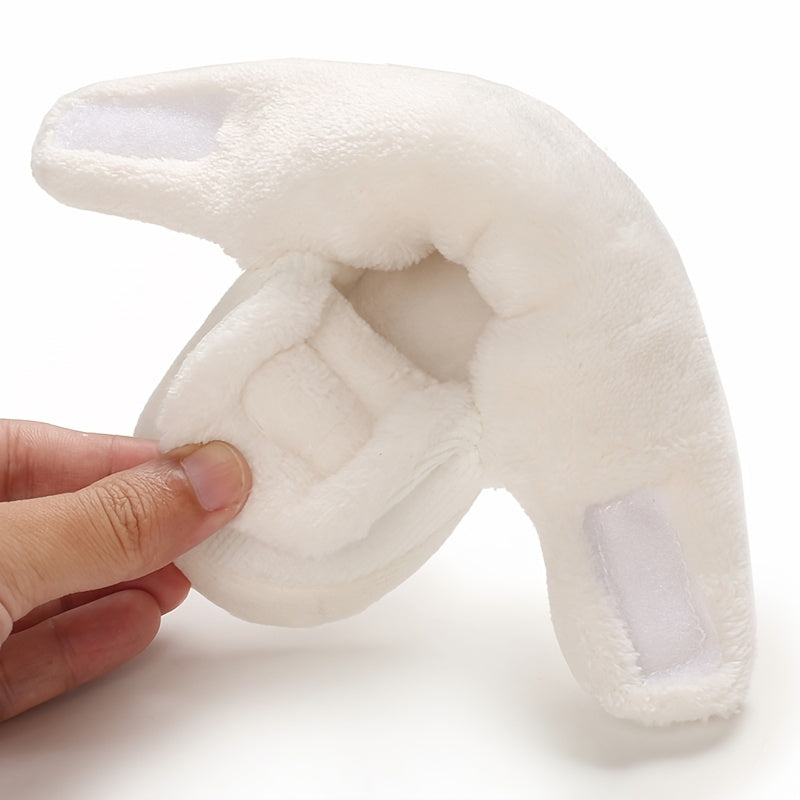 Toddler Baby Girls Booties High-Top Slippers Indoor Crib First Walker Shoes for Winter