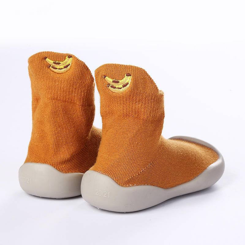 Non-Slip Fruit Print Toddler Baby Socks - Comfortable & Cute Socks for Toddlers