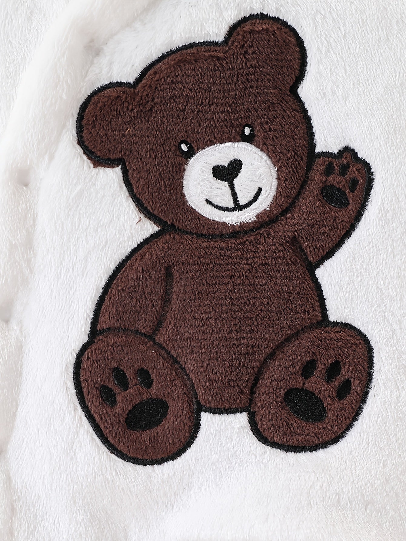 Baby Body Suit with Foot Bag – Newborn Plush Thickened Winter Bodysuit (Warm and Cozy Underwear)
