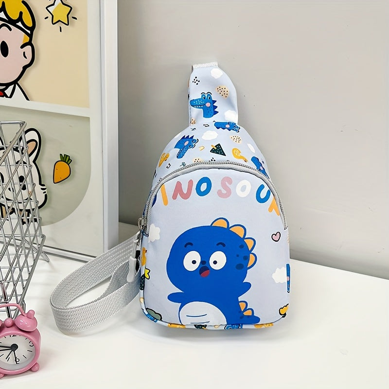 Children's Patterned Chest Bag – Shoulder Crossbody & Simple Waist Bag for Girls - Kidzy Market