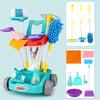 JOVOW Kids Broom & Dustpan Pretend Play Set – Children's Floor Sweeper Toy for Role Play, Gift for Birthdays & Holidays