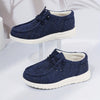 Kids Breathable Woven Knit Canvas Loafers — Non-Slip Elastic Slip-On Casual Sneakers for Boys & Girls