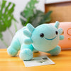 Axolotl Plush Toy - Soft Stuffed Axolotl Pillow Doll, Cute Mixed-Color Plush Gift & Home Decor