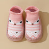 A Pair of Cute Cartoon Anti-Slip Socks for Babies Learning to Walk - Suitable for Indoor & Outdoor Use | Perfect for Everyday Wear for Toddlers