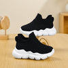 Kids Breathable Knit Slip-On Sneakers – Lightweight EVA Sole, Cushioned Low-Top Shoes for Toddlers, Kids & Teens, Outdoor