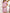 Elegant Pink Floral Maternity Nightgown – Short Sleeve, High-Stretch Button Front, Casual Comfort Sleepwear for Pregnancy