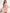 Pink Maternity Nightgown - Cute Short-Sleeve Mid-Length Maternity Pajama Dress & Robe with Belly Support
