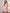 Pink Lace Trim Nursing Nightgown — Maternity Nursing Sleepwear Dress, Stretch Polyester Tie-Waist, Half Sleeve