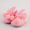 Newborn Booties Baby Socks Shoes for Girls - Winter Warm, Cute Toddler Prewalkers with Soft Anti-Slip Sole | Infant Crib Crawl Shoes