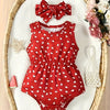 Girls' Cute Printed Bodysuit – Fun and Stylish Design, Comfortable for Everyday Wear