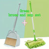2-Piece Mini Broom & Mop Set – Handheld Cute Cleaning Kit for Home, Living Room & Bedroom, Ideal for Hard Floors