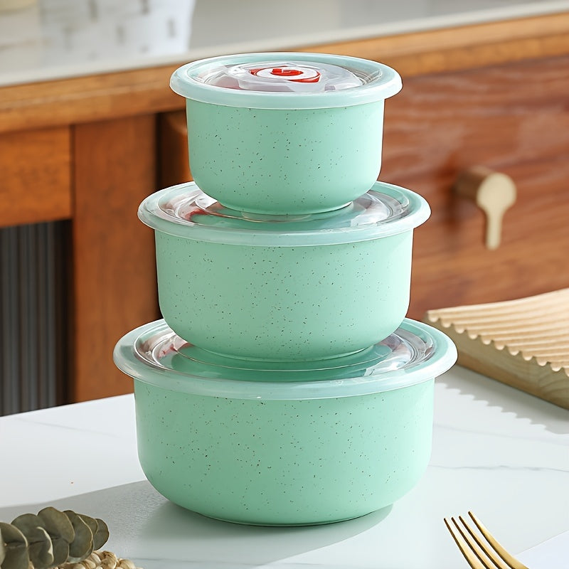 3/4-Pack FreshSeal Airtight Food Storage Containers – Large Capacity, Stackable, Space-Saving Plastic Containers for Kitchen Organization, Fruits, Vegetables, Meat, Eggs, Dumplings
