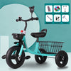 HZXIAYANG Kids' Tricycle 3-6 Years - Adjustable Seat, Anti-Rollover Aluminum Frame with Rear Basket, 20 kg (44 lb) Capacity
