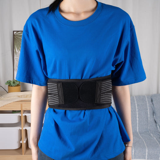 Adjustable Breathable Anti-Slip Abdominal Support Belt, Elastic Triple Compression Postpartum Recovery & Pelvic Correction Belt