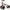 Mini Balance Bike for Toddlers 10–24 Months (1–2 Years) — 4-Wheel Stable Tricycle, Tool-Free Assembly, Carbon Steel Frame, Soft Seat, Cat Graphics — Red/Black