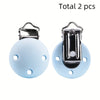 Silicone Three-Hole Non-Slip Fastener Clips for DIY Beaded Chains & Jewelry – 11-Color Mixed Pack (Available in 11/10/7/6/2 pcs)