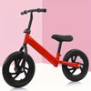 12-Inch Kids Balance Bike & Toddler Pedal-Less Scooter Baby Walker, Red