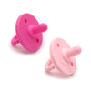 2-Pack Food-Grade Silicone Baby Pacifiers, Easy-Grip Mixed Colors – Christmas Gift