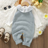 Baby Girl Knitted Bodysuit – Baby Love Jacquard Design (Soft & Comfortable, Indoor & Outdoor Wear)