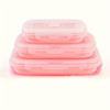 3/4 Pack Foldable Silicone Food Containers – BPA-Free Bento Boxes for Meal Prep – Leak-Proof, Microwave & Refrigerator Safe Storage Solution