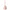 Silicone Pear-Shaped Pacifier Holder Case — 1-Pack Portable Travel Pouch for Stroller, Earbuds & Keys