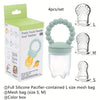 COZYPANDA Baby Food Feeder & Pacifier for 4+ Months - Silicone Self-Feeder, Mess-Free Baby-Led Weaning, Easy-Clean Soft Textured Nipple