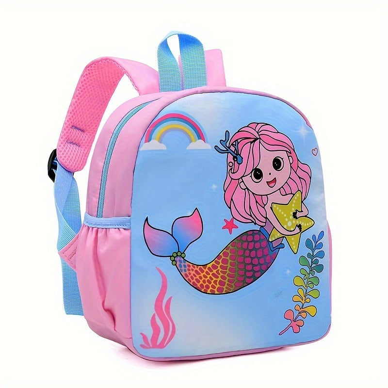1pc Cute Cartoon Kids School Backpack - Trendy Waterproof Kindergarten Bag for Boys & Girls | Perfect Christmas Gift for Students - Kidzy Market