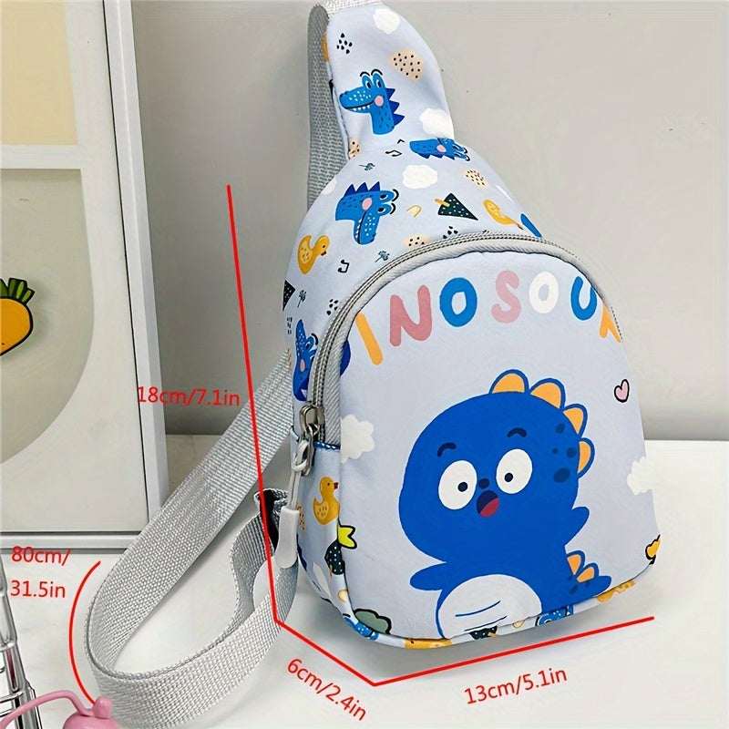 Children's Patterned Chest Bag – Shoulder Crossbody & Simple Waist Bag for Girls - Kidzy Market