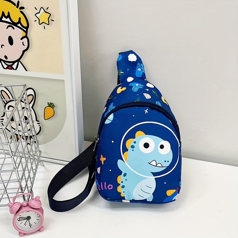 Children's Patterned Chest Bag – Shoulder Crossbody & Simple Waist Bag for Girls - Kidzy Market