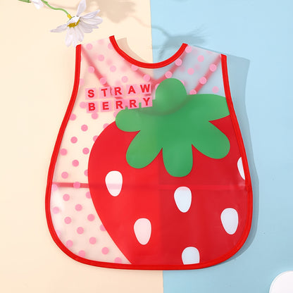 Waterproof Baby Feeding Bib with Magic Tape Closure – Soft, Sleeveless Polyester Bib for Toddlers & Kids - Kidzy Market